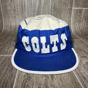 INDIANAPOLIS COLTS Vintage Painter Hat NBA Official NFL Football Elasticized Cap
